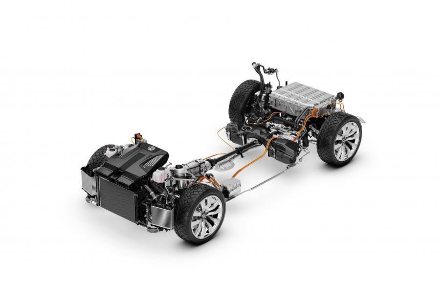 Схема Volkswagen T-Prime Concept GTE 2016 года  (фото 39 из 59)